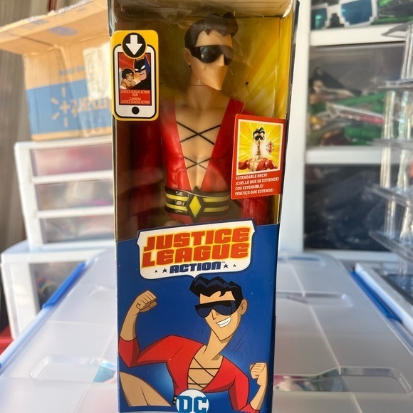 DC Other - Mattel DC Justice League PLASTIC MAN 12'' Action Figure New In Box